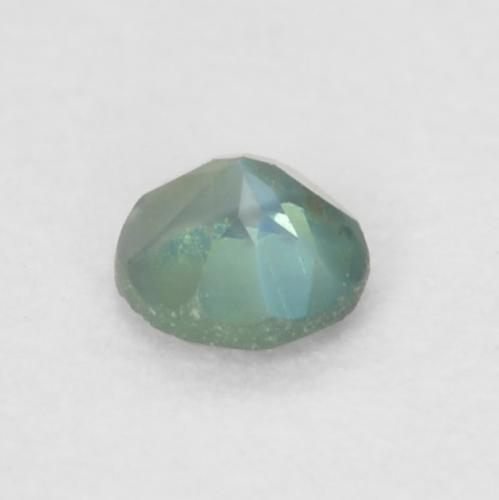 0.09캐럿 천연 미디엄 그린 알렉산드라이트, 라운드 컷, 2.52 mm, VVS-VS