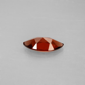 1.16캐럿 천연 빨간색 알만딘 석류석, 보석, VS-SI