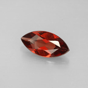 1.18캐럿 천연 레드 알만딘 가넷, 마퀴즈, 10×5.1 mm, VVS-VS