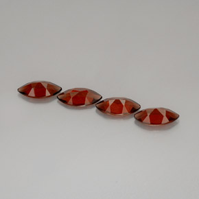 캐럿 천연 오렌지 레드 알만딘 석류석 보석, 보석, VS