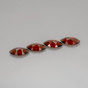 캐럿 천연 딥 레드 알만딘 석류석 보석, 보석, VS