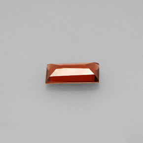 0.93캐럿 천연 빨간색 알만딘 석류석, 바게트, VS