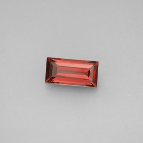 1.08캐럿 천연 레드 알만딘 가넷, 바게트, 7.9×4 mm, VVS-VS