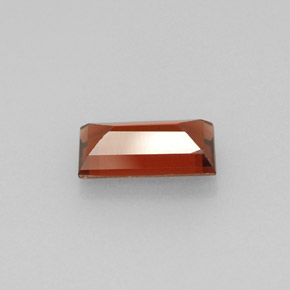 1.04캐럿 천연 레드 알만딘 가넷, 바게트, 8×4 mm, VVS-VS