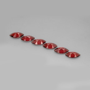 캐럿 천연 빨간색 알만딘 석류석 보석, 보석, VVS-VS