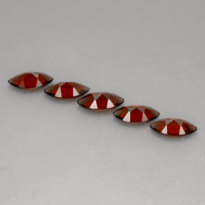 캐럿 천연 빨간색 알만딘 석류석 보석, 보석, VS