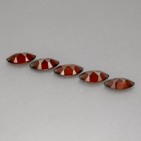 캐럿 천연 빨간색 알만딘 석류석 보석, 보석, VS