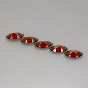 캐럿 천연 빨간색 알만딘 석류석 보석, 보석, VS