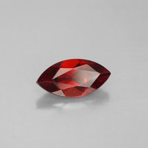 1.43캐럿 천연 레드 알만딘 가넷, 마퀴즈, 10.1×5.1 mm, VS