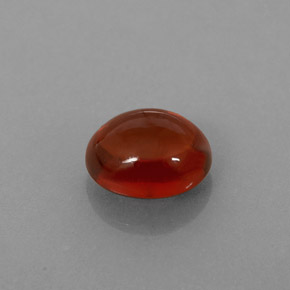 1.49캐럿 천연 레드 알만딘 가넷, 투명한, 6.9×5.7 mm, 투명/반투명