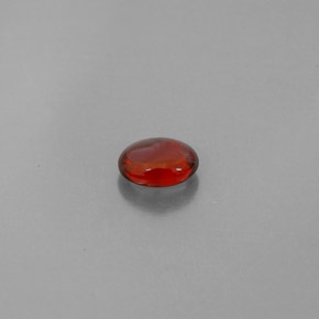 0.90캐럿 천연 레드 알만딘 가넷, 투명한, 6.3×4.9 mm, 투명/반투명