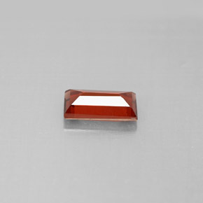 1.00캐럿 천연 레드 알만딘 가넷, 바게트, 8×4 mm, VS
