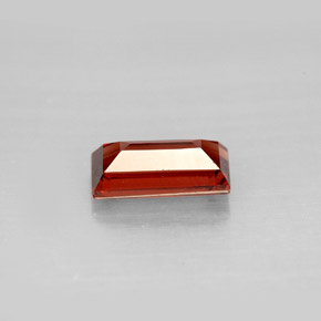 1.18캐럿 천연 딥 레드 알만딘 가넷, 바게트, 8.1×4.1 mm, VVS-VS