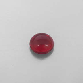 2.08캐럿 천연 딥 레드 알만딘 가넷, 투명한, 7.33 mm, 투명/반투명