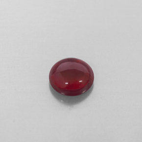 1.68캐럿 천연 딥 레드 알만딘 가넷, 투명한, 7.04 mm, 투명/반투명