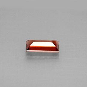 0.91캐럿 천연 레드 알만딘 가넷, 바게트, 7.9×3.9 mm, VVS-VS