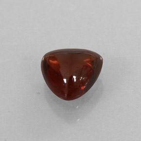 1.17캐럿 천연 딥 레드 알만딘 가넷, 투명한, 6.3×6.2 mm, 투명/반투명