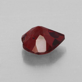 1.58캐럿 천연 딥 레드 알만딘 가넷, 하트 모양, 7.3×7.2 mm, VVS-VS