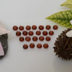 4.46캐럿 천연 커런트 레드 알만딘 석류석 보석, 라운드 컷, 투명한