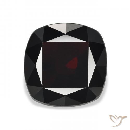9.69ct 자연스러운 검붉은색 알만딘 석류석, 방석, VVS-VS