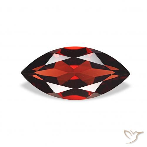 1.86ct 다크 레드 알만딘 석류석, 보석, VVS