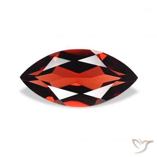 1.88ct 딥 레드 알만딘 석류석, 보석, VVS