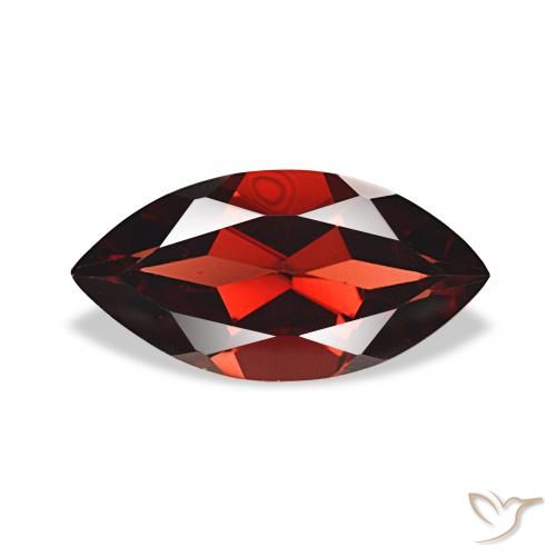 1.89ct 딥 레드 알만딘 석류석 보석, 보석, VVS