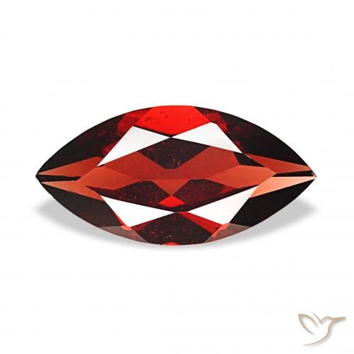 1.86ct 딥 레드 알만딘 석류석, 보석, VVS-VS