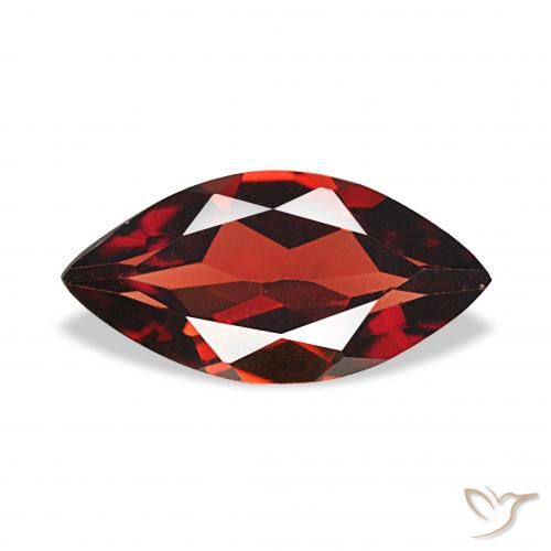 1.86ct 딥 레드 알만딘 석류석, 보석, VVS