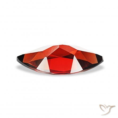 1.80캐럿 천연 다크 레드 알만딘 석류석, 보석, VVS