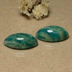 19.69캐럿 천연 쿨 그린 아마조나이트 보석, 마퀴즈, 19.9×10.2 mm, 불투명체