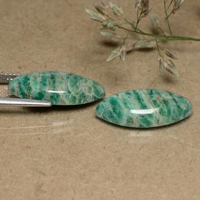 12.69캐럿 천연 쿨 그린 아마조나이트 보석, 마퀴즈, 불투명체