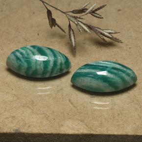 14.83캐럿 천연 청록색 아마조나이트 보석, 보석, 불투명체