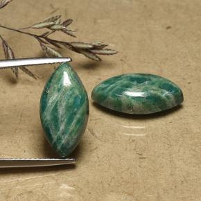 12.58캐럿 천연 쿨 그린 아마조나이트 보석, 보석, 불투명체