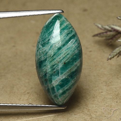 6.68캐럿 천연 쿨 그린 아마조나이트, 보석, 불투명체