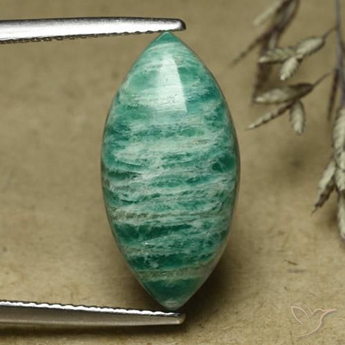 7.60ct 자연스러운 쿨 그린 아마조나이트, 보석, 불투명체
