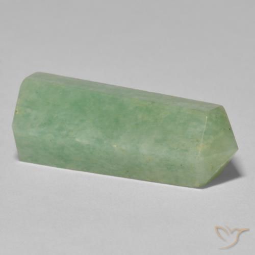 24.03캐럿 천연 Medium Light-Green 아마조나이트, 팬시한, 불투명체