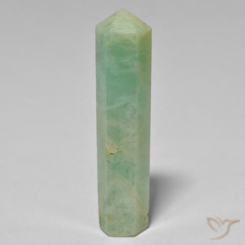 22.90ct 자연스러운 연한 초록색 아마조나이트, 팬시한, 불투명체