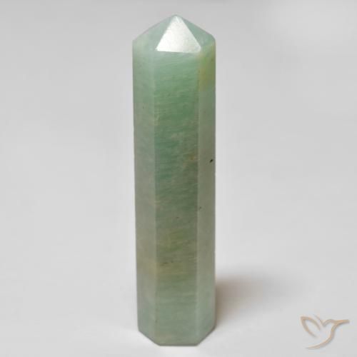 26.42캐럿 천연 Medium Light-Green 아마조나이트, 팬시한, 불투명체