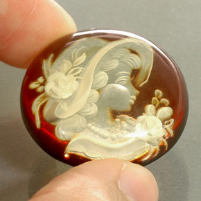 14.67캐럿 천연 옐로우 오렌지 호박, 투명한, 25.5×7.6 mm, 투명/반투명