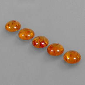 캐럿 천연 옐로우 오렌지 호박 보석, 투명한, 9.34 mm, 투명/반투명