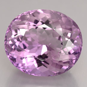 11.57캐럿 천연 바이올렛 아메시스트, 타원형 컷, 15.7×13.5 mm, VVS
