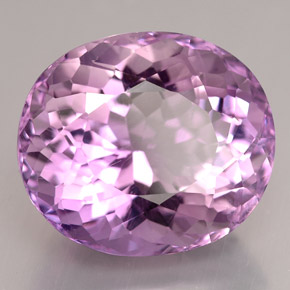 11.57캐럿 천연 바이올렛 아메시스트, 타원형 컷, 15.7×13.5 mm, VVS