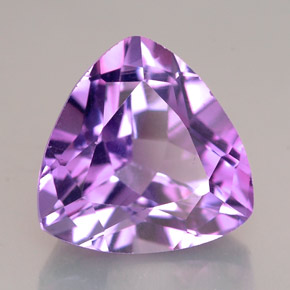 4.65캐럿 천연 바이올렛 아메시스트, 트릴리언, 11.2×11.1 mm, VVS