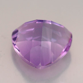 4.65캐럿 천연 바이올렛 아메시스트, 트릴리언, 11.2×11.1 mm, VVS