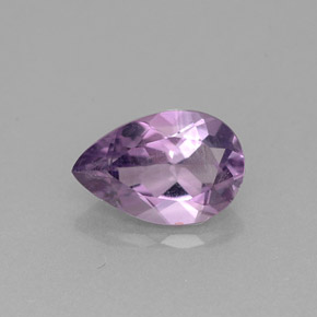 1.16캐럿 천연 바이올렛 아메시스트, 배 모양, 9×6 mm, VS