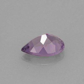 1.16캐럿 천연 바이올렛 아메시스트, 배 모양, 9×6 mm, VS