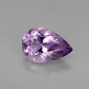 1.24캐럿 천연 바이올렛 아메시스트, 배 모양, 9×6.2 mm, VS