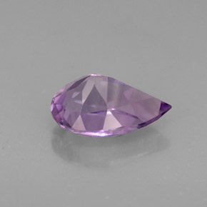 1.24캐럿 천연 바이올렛 아메시스트, 배 모양, 9×6.2 mm, VS
