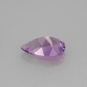1.13캐럿 천연 바이올렛 아메시스트, 배 모양, 9×6.1 mm, VS